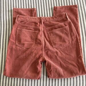 Pacsun Blush Pink Corduroy Mom Jeans Size 28